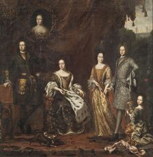 Karl XI King of Sweden with family, 1697. Creator: David Klocker Ehrenstrahl