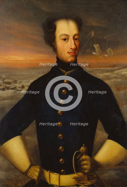 Karl XII, 1682-1718, King of Sweden, 1715. Creator: Henrik August Ankarcrona.