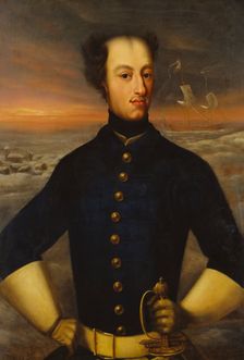 Karl XII, 1682-1718, King of Sweden, 1715. Creator: Henrik August Ankarcrona