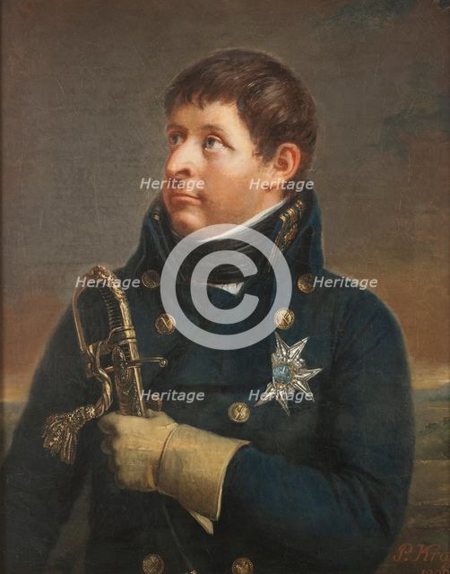 Karl August, 1768-1810, Duke of Holstein-Sonderburg-Augustenburg, Crown Prince of Sweden, 1809. Creator: Per Krafft the Younger.