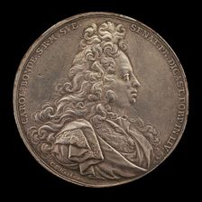 Karl Bonde, 1648-1699, Swedish Senator [obverse], 1699. Creator: Carl Gustave Hartman