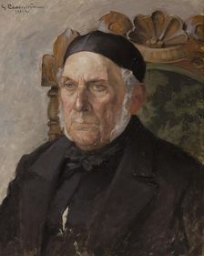 Karl Emanuel Cederström, 1804-1892, 1892. Creator: Gustaf Cederström