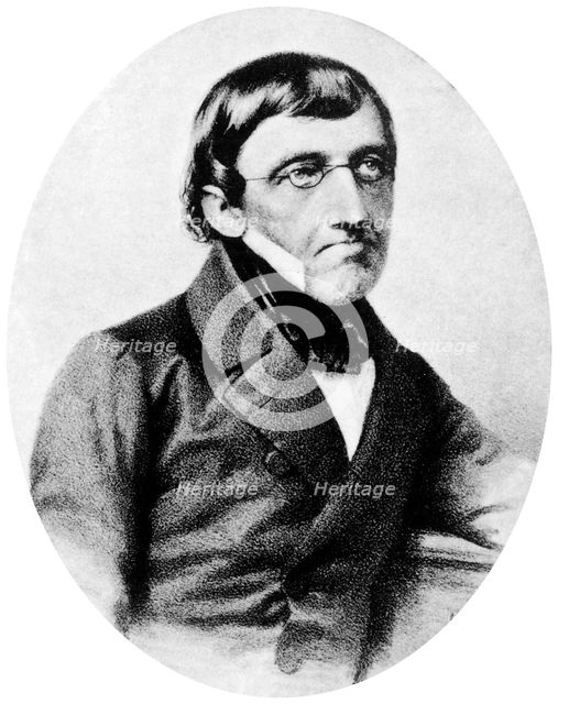Karl Ernst von Baer (1792-1876), Estonian-born German naturalist and embryologist. Artist: Unknown