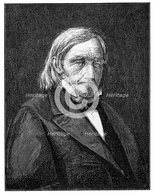 Karl Ernst von Baer, 19th century German biologist, (1900). Artist: Unknown