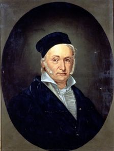 Karl Friedrich Gauss (1777-1855), mathematician, physicist and German astronomer
