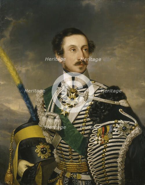 Karl Gustav Löwenhielm, 1790-1858, 1856. Creator: Leopold Fertbauer.