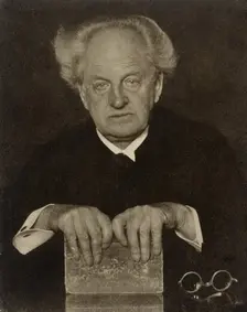 Karl Hauptmann, about 1920. Creator: Hugo Erfurth