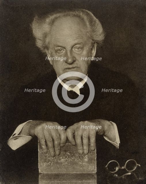 Karl Hauptmann, about 1920. Creator: Hugo Erfurth.