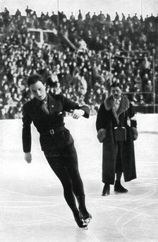 Karl Schäfer, Austrian figure skater, Winter Olympic Games, Garmisch-Partenkirchen, Germany, 1936