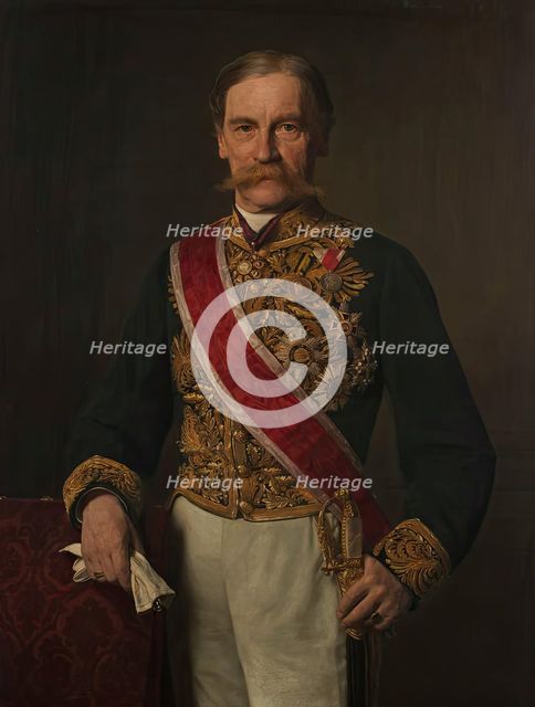 Karl Siegmund Count of Hohenwart, 1892. Creator: Sigmund L'Allemand.