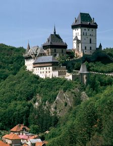 Karlstejn Castle, Czech Republic. Creator: Peter Thompson