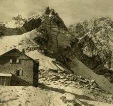 Karlsbaderhütte, Lienz Dolomites, Austria, c1935. Creator: Unknown