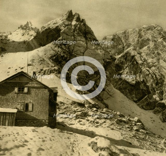 Karlsbaderhütte, Lienz Dolomites, Austria, c1935. Creator: Unknown.