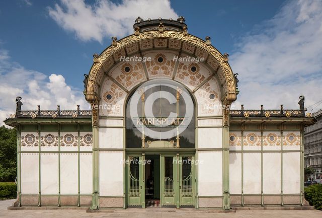 Karlsplatz Station, Vienna, Austria, 2015. Artist: Alan John Ainsworth.