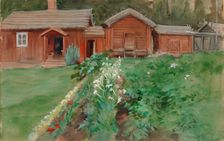 Karlsson’s Cottage, 1905. Creator: Albert Edelfelt