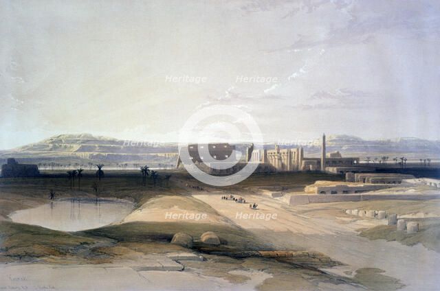 'Karnac', 19th century. Artist: David Roberts