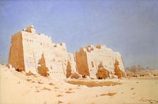 Karnak 1897-1930. Artist: Augustus Osborne Lamplough