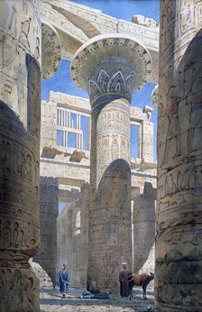 Karnak c1866. Artist: Richard Phene Spiers