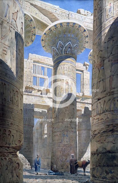 'Karnak', c1866. Artist: Richard Phene Spiers