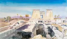Karnak Egypt, 1863. Artist: Charles Emile de Tournemine