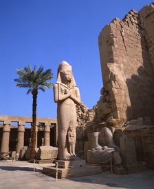 Karnak, Egypt, 1984. Creator: Ethel Davies