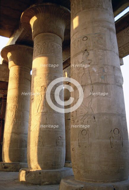 Karnak, Egypt, 1984. Creator: Ethel Davies.