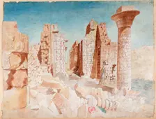 Karnak Egypt, 19th century. Artist: Nestor l'Hote