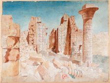 Karnak Egypt, 19th century. Artist: Nestor l'Hote