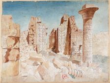 Karnak Egypt, 19th century. Artist: Nestor l'Hote