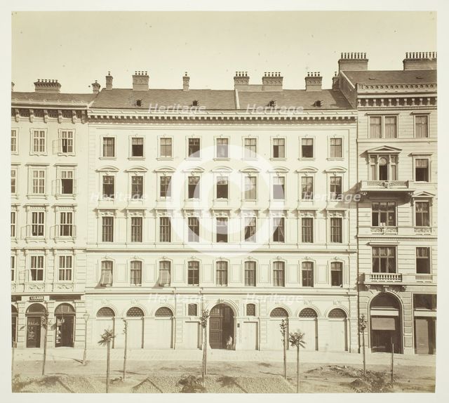 Kärnthner-Ring No. 13, Zinshaus des Herrn J. Montandon, 1860s. Creator: Unknown.