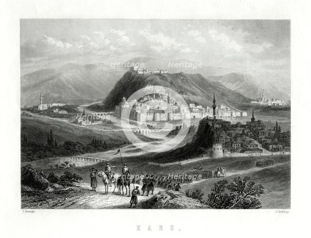 Kars, Turkey, 19th century. Artist: J Godfrey