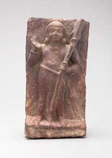 Karttikeya, God of War, Holding a Spear, 2nd century. Creator: Unknown