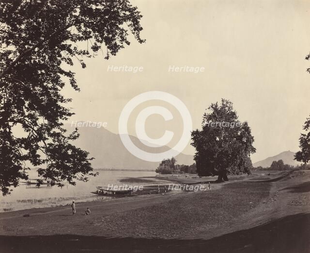 Kashmir Scene, c. 1865. Creator: Samuel Bourne.