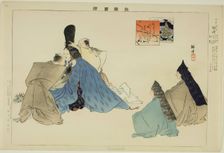Kashiwa-zaki, from the series "Pictures of No Performances (Nogaku Zue)", 1898. Creator: Kogyo Tsukioka