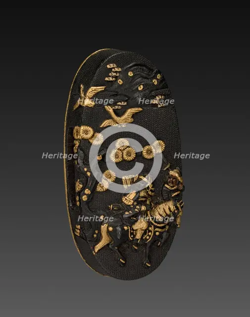 Kashira, 1700-1850. Creator: Unknown.