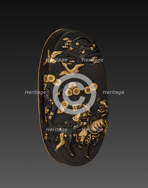 Kashira, 1700-1850. Creator: Unknown.
