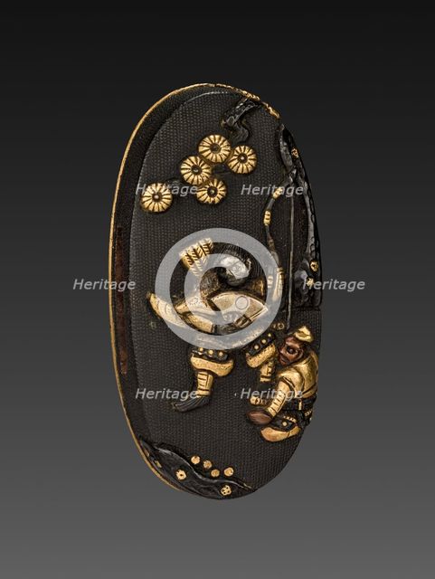 Kashira, 1700-1850. Creator: Unknown.
