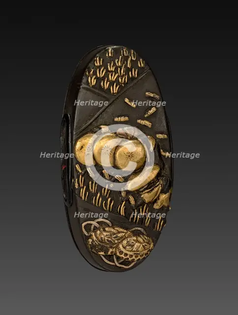 Kashira, 1700-1850. Creator: Unknown.