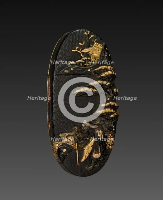 Kashira, 1700-1850. Creator: Unknown.