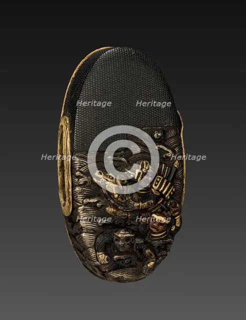 Kashira, 1700-1850. Creator: Unknown.