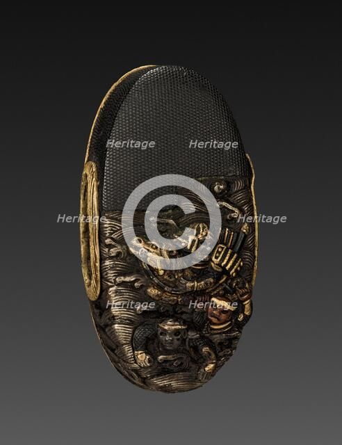 Kashira, 1700-1850. Creator: Unknown.