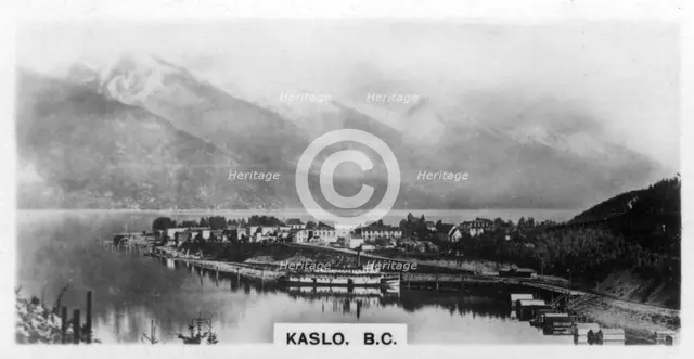 Kaslo, British Columbia, Canada, c1920s. Artist: Unknown