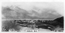 Kaslo, British Columbia, Canada, c1920s