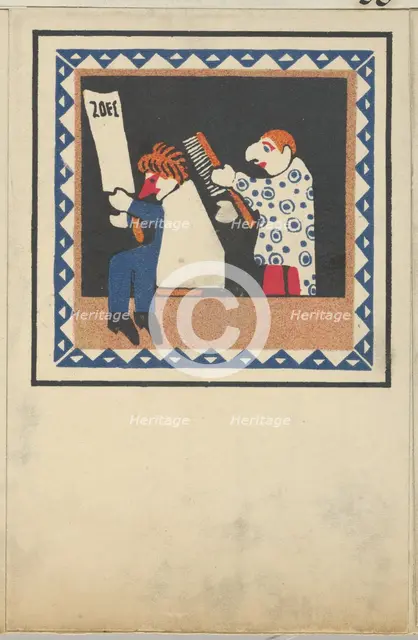 Kasperltheater, 1907. Creator: Hans Kalmsteiner.
