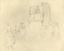 Kasperltheater I mid-late 19th century, (c1924). Creator: Carl Spitzweg