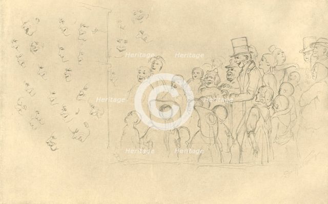 'Kasperltheater II', mid-late 19th century, (c1924).  Creator: Carl Spitzweg.