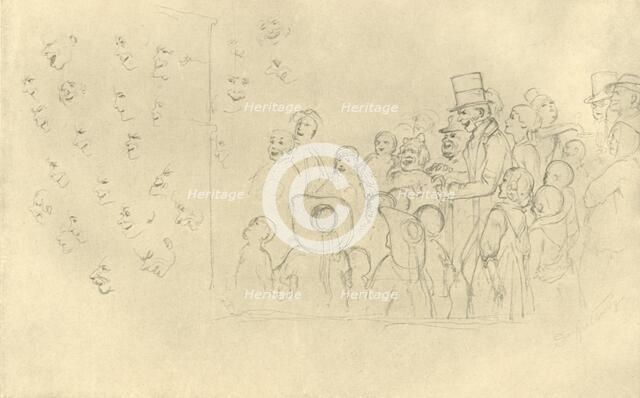 'Kasperltheater II', mid-late 19th century, (c1924).  Creator: Carl Spitzweg.