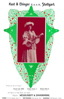 Kast & Ehinger G.m.b.H., Stuttgart advertisement 1907. Artist: G Dreher