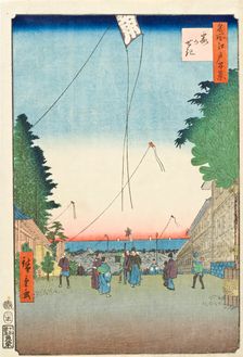 Kasumigaseki, 1857. Creator: Ando Hiroshige