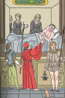 Ketham: Fasciculus Medicinae, Venice, 1493, The Treatment Of The Plauge c1493